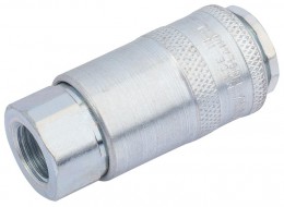 Draper 1/4\" Female Thread Pcl Parallel Airflow Coupling £12.49